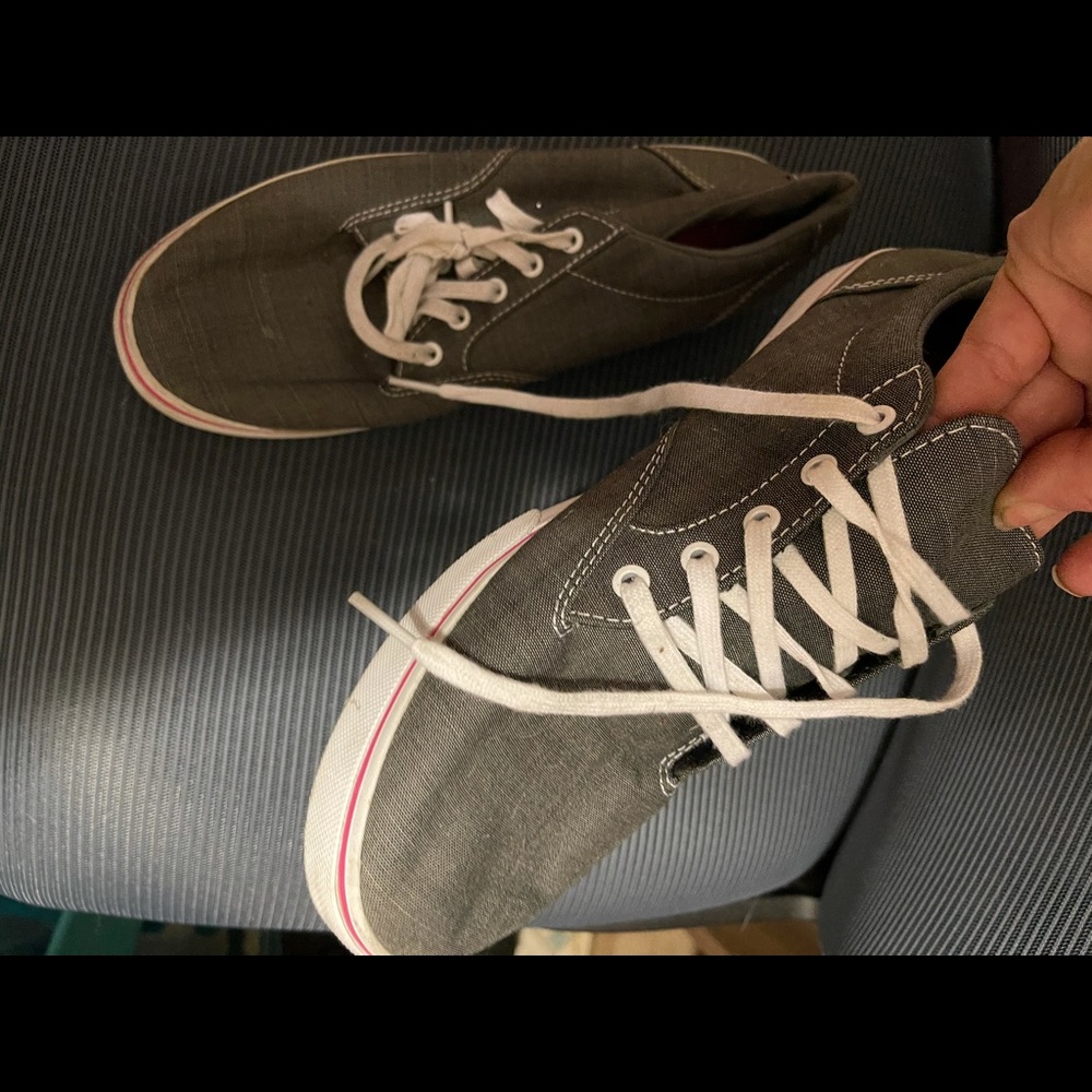 VANS gray and pink
